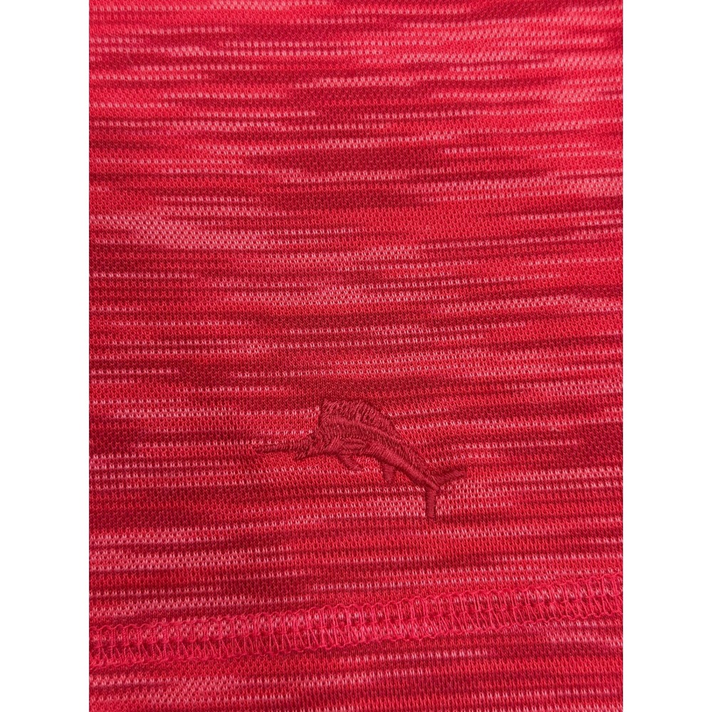 Tommy Bahama Men's XL Red Heathered Pullover Hoodie Long Sleeve Shirt - Picture 3 of 10